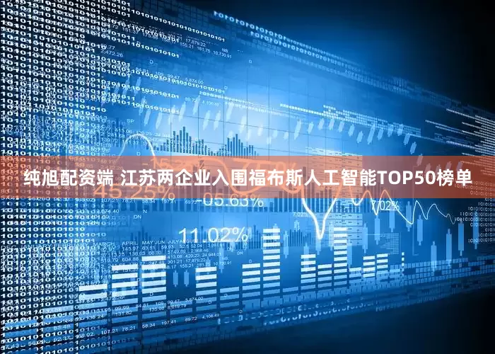 纯旭配资端 江苏两企业入围福布斯人工智能TOP50榜单