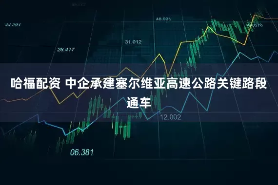 哈福配资 中企承建塞尔维亚高速公路关键路段通车